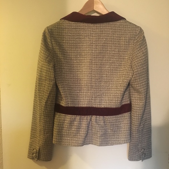 NWOT Neiman Marcus couture, tailored trimmed tweed blazer - Picture 6 of 15